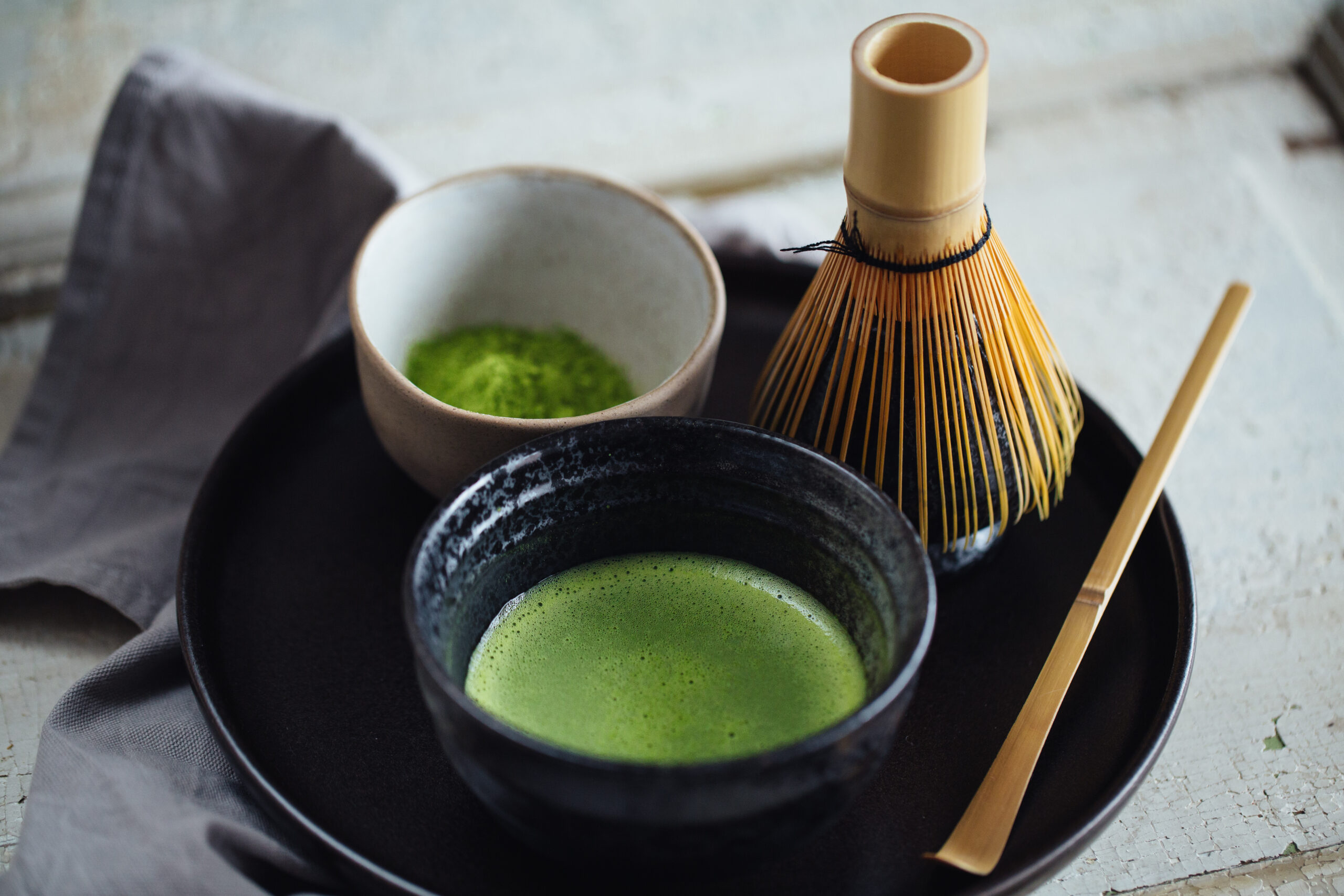 A matcha tea ereje