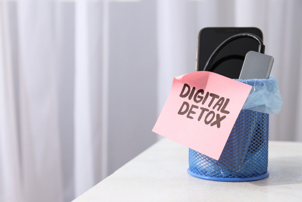 digitális detox bevezetése